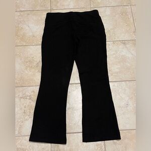 Conceited  Heavy Weight Black Dress Pants with Front Pockets  Women Large
